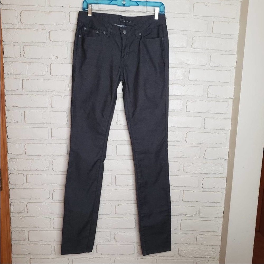 Prana Black Mid-Rise Jeans with Stretch, 27T